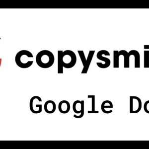 How to use the Copysmith + Google Docs